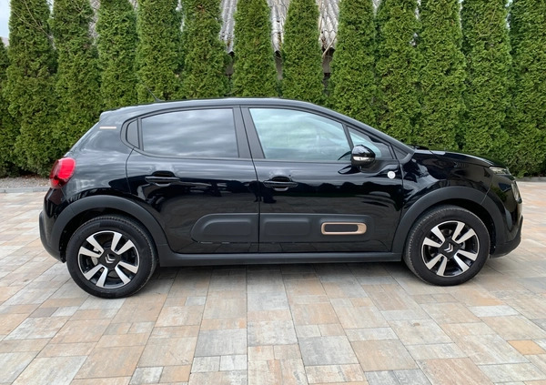 Citroen C3 cena 52900 przebieg: 8100, rok produkcji 2022 z Inowrocław małe 172